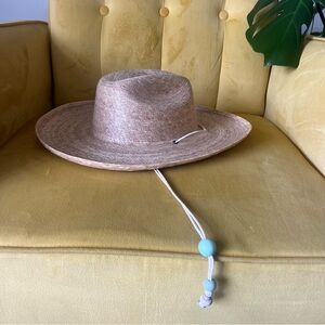 LIKE NEW Lack of Color Western Palma Straw Hat w/ adjustable beaded string
